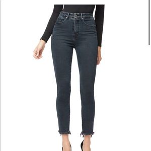 Good American good curve skinny raw edge